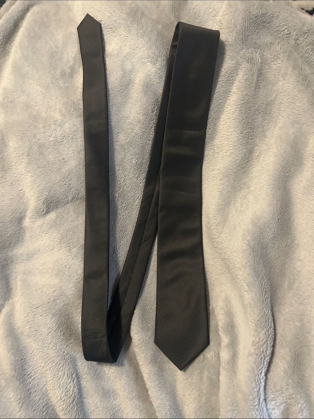 George Slim Black Men's Tie